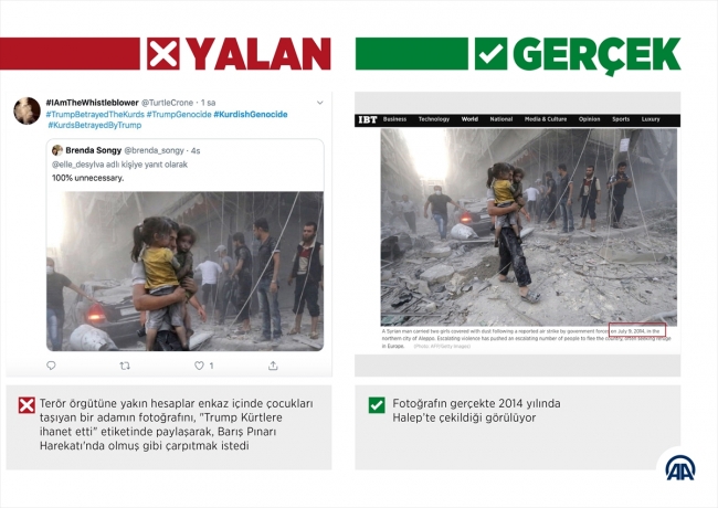 Terör örgütü yanlılarından sosyal medyada Trump'ı manipülasyon çabası