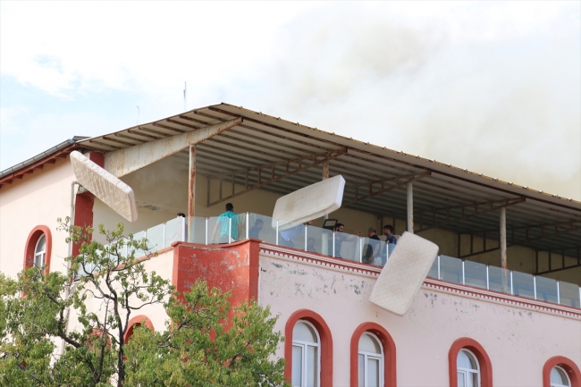 Siirt'te Kur'an kursu binasında yangın