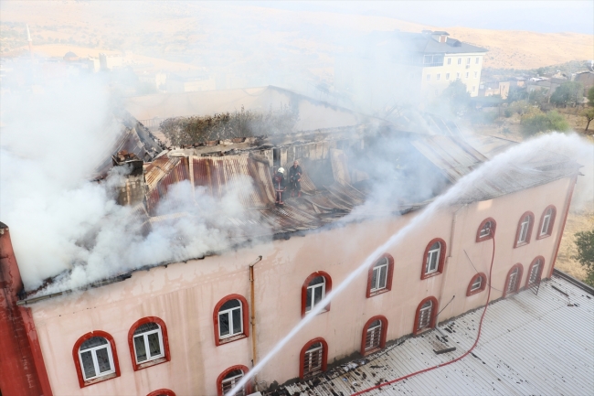 Siirt'te Kur'an kursu binasında yangın