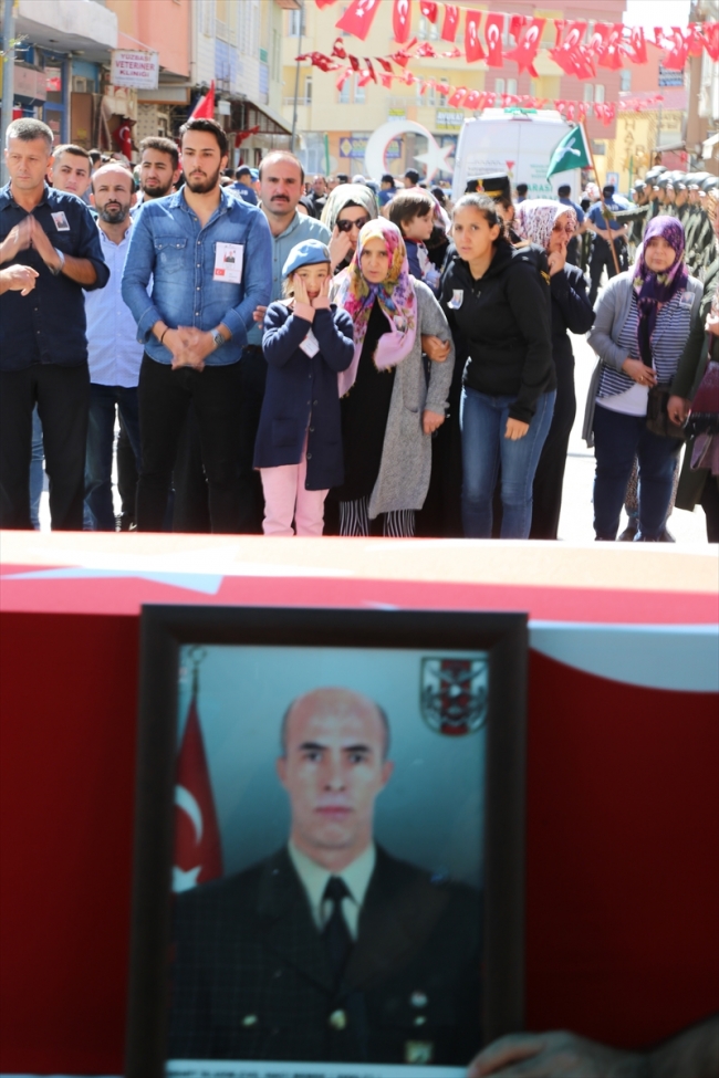 Barış Pınarı Harekatı şehidi Hacı Bebek son yolculuğuna uğurlandı