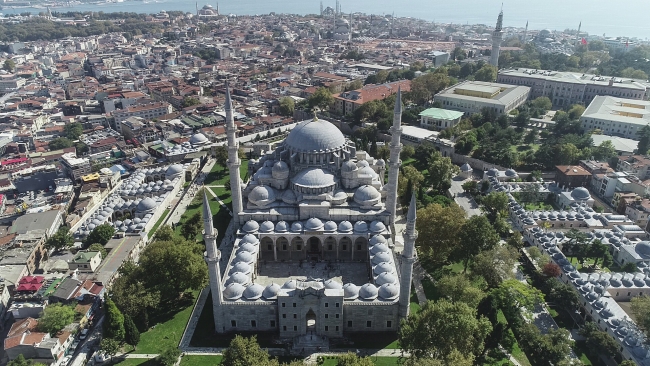 Fotoğraf: AA Süleymaniye Külliyesi, İstanbul
