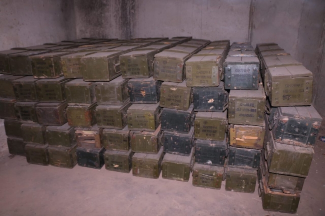 Rasulayn'da teröristlere ait çok sayıda mühimmat bulundu