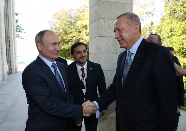 Cumhurbaşkanı Erdoğan Rusya'da