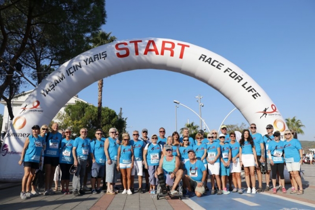 Kanser hastaları için koştular