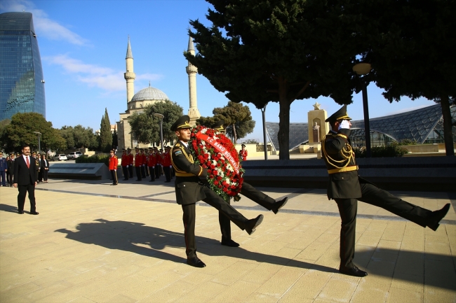 Azerbaycan'da 29 Ekim Cumhuriyet Bayramı kutlanıyor
