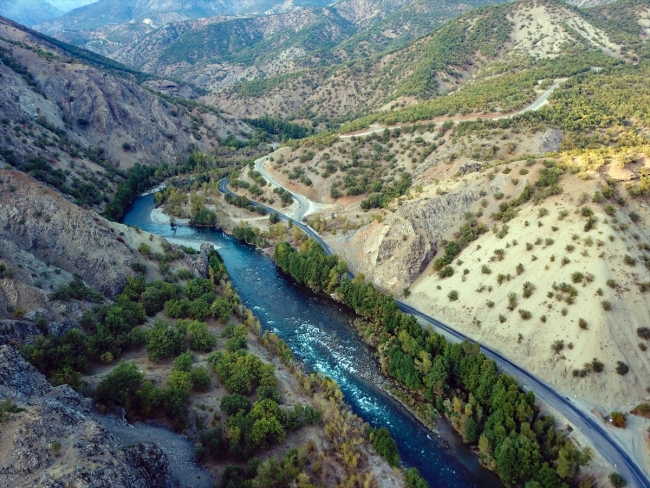 Fotoğraf: AA Tunceli, Munzur Çayı