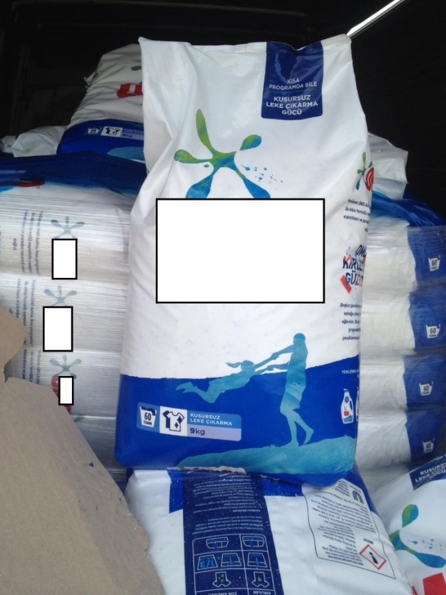 Adana'da 22 ton sahte deterjan ele geçirildi
