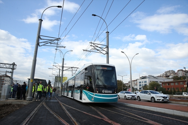 Kocaeli'de tramvay hattı uzatılıyor