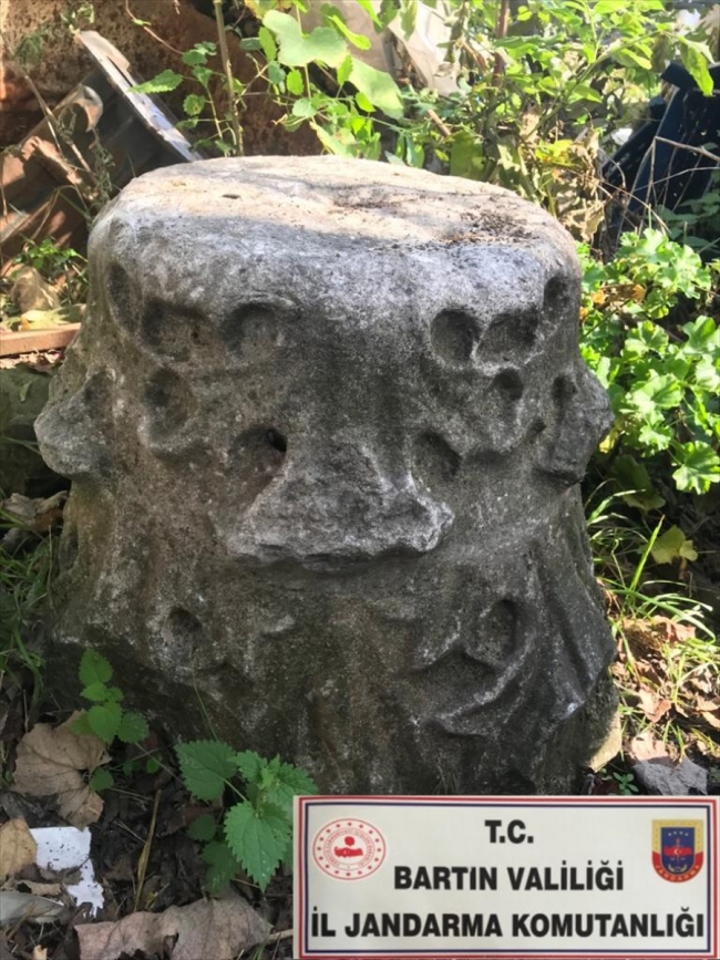Bartın'da Roma dönemine ait tarihi eser ele geçirildi