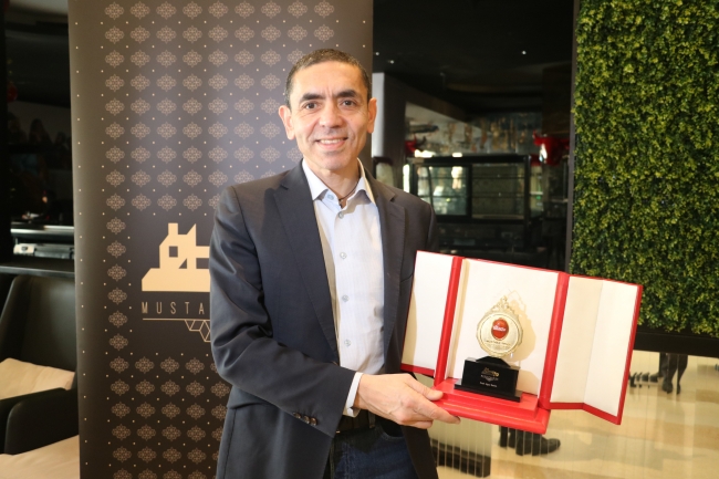 Türk bilim insanı Prof. Dr. Uğur Şahin Fotoğraf: AA