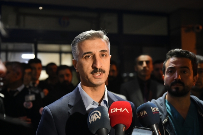 Gaziantep Üniversitesi (GAÜN) Tıp Fakültesi Şahinbey Araştırma ve Uygulama Hastanesi Başhekimi Doç Dr. Suat Zengin. Fotoğraf: AA