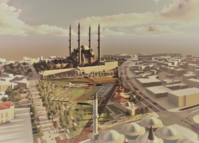Selimiye Camii çevre düzenleme projesi onaylandı