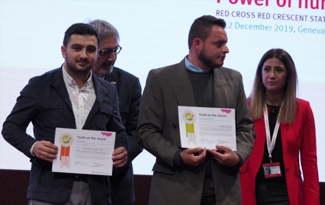 Genç Kızılay'a uluslararası birincilik ödülü