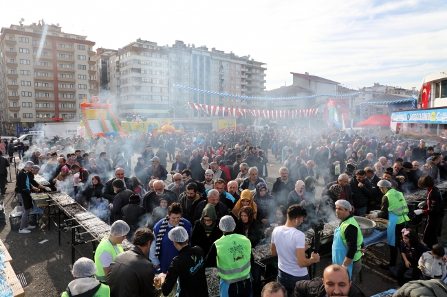 2,5 ton hamsi 2 saatte tüketildi