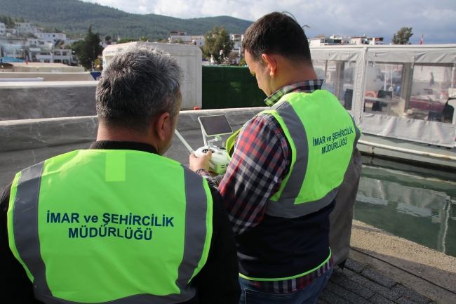 Kaçak yapılaşmaya 'drone'lu ile denetim