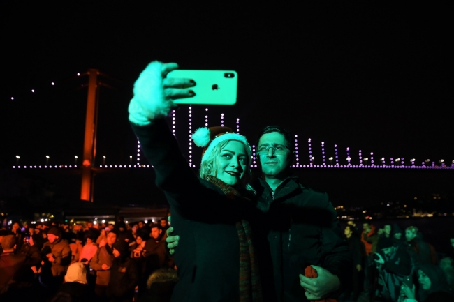 İstanbul'da yılbaşı heyecanı