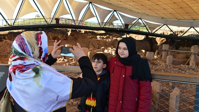 Göbeklitepe'ye ziyaretçi akını