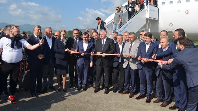 THY'nin İstanbul-Zonguldak seferleri başladı