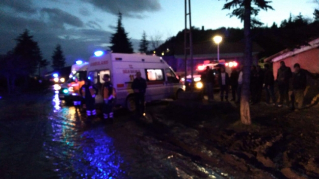 Amasya'da maden ocağında göçük meydana geldi