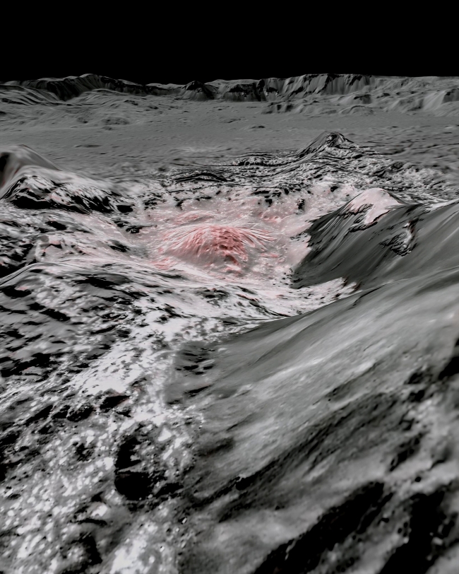 Cüce gezegen Ceres'te büyük bir tuzlu su rezervi bulundu
