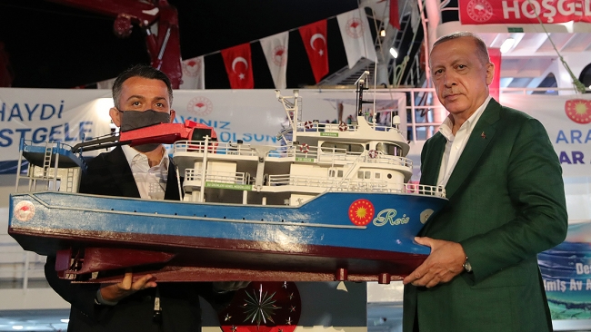 Cumhurbaşkanı Erdoğan: Akdeniz ve Ege'de korsanlığa asla 'eyvallah' etmeyiz