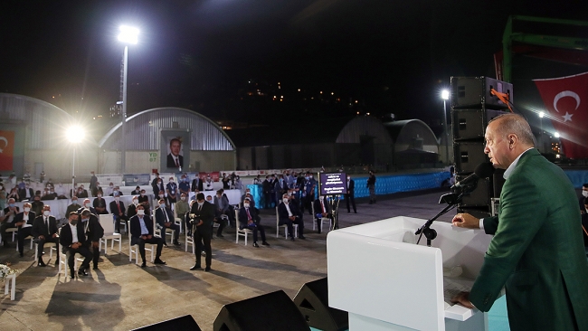 Cumhurbaşkanı Erdoğan: Akdeniz ve Ege'de korsanlığa asla 'eyvallah' etmeyiz