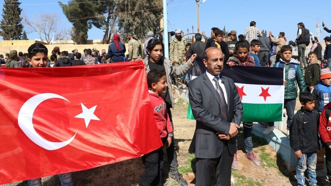 Barış Pınarı Bölgesinde Bahar Kalkanı Harekatı'na destek