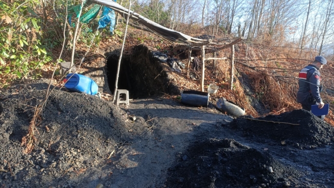 Zonguldak'ta 5 ruhsatsız maden ocağı imha edildi