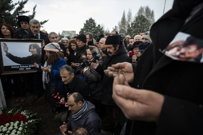 Rahşan Ecevit'e son görev