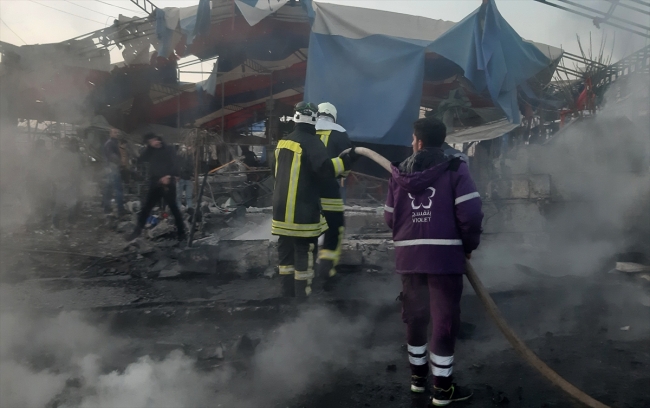 Terör örgütü Azez'de sivilleri hedef aldı: 7 ölü, 20 yaralı