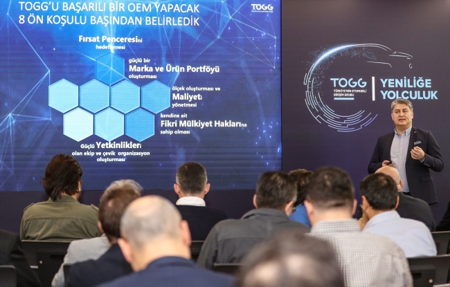 TOGG Üst Yöneticisi Gürcan Karakaş / Fotoğraf: AA