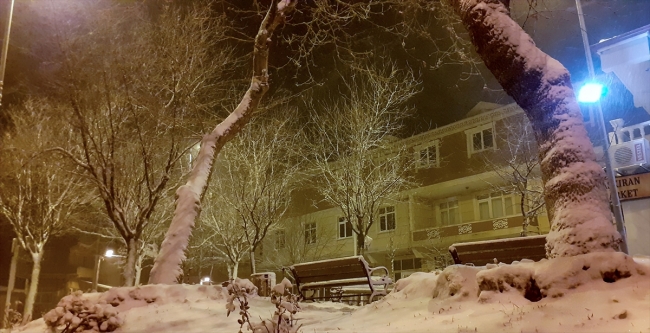 İstanbul’da kar yağışı etkili oldu