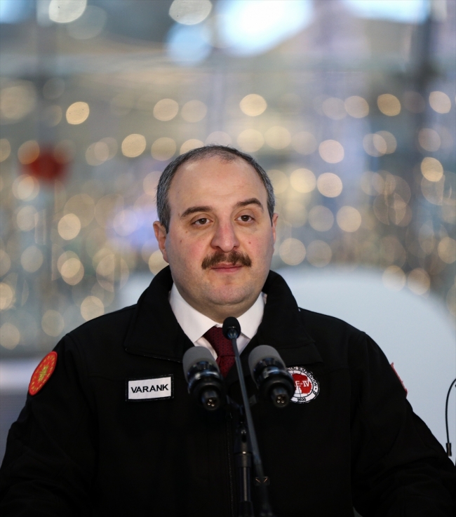 Sanayi ve Teknoloji Bakanı Mustafa Varank Fotoğraf: AA