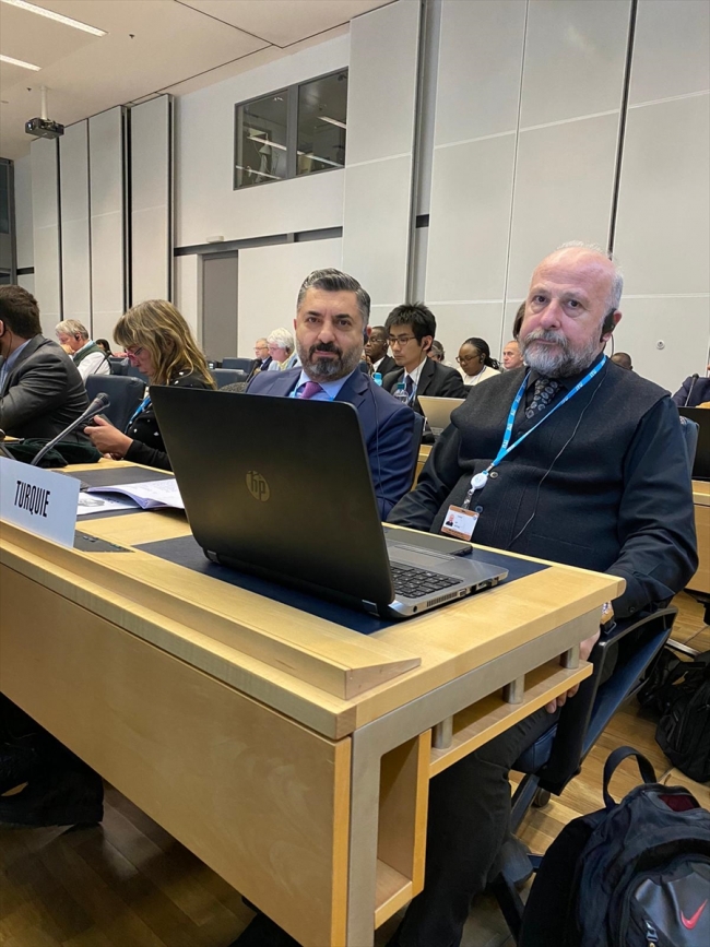 RTÜK Başkanı Ebubekir Şahin (solda), RTÜK üst kurul üyesi Arif Fırtına (sağda) Fotoğraf: AA