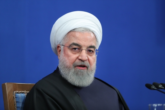 İran Cumhurbaşkanı Ruhani: ABD'nin savaş peşinde olmadığını düşünüyoruz