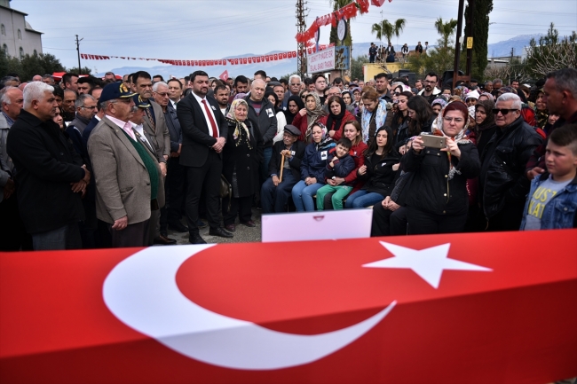 Şehit gümrük personeli Kavastan son yolculuğuna uğurlandı
