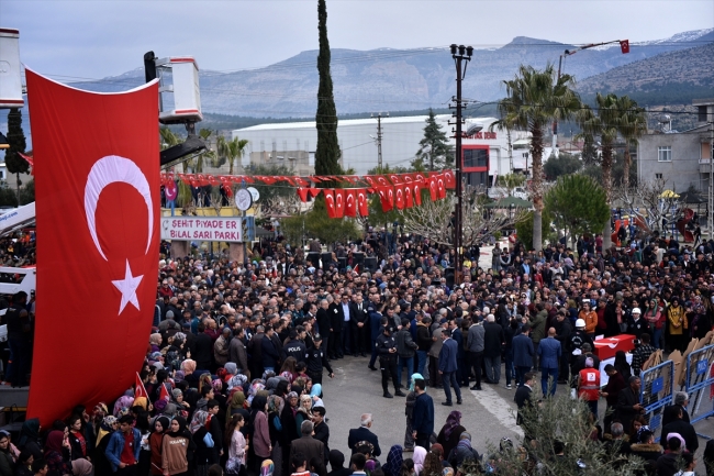 Şehit gümrük personeli Kavastan son yolculuğuna uğurlandı