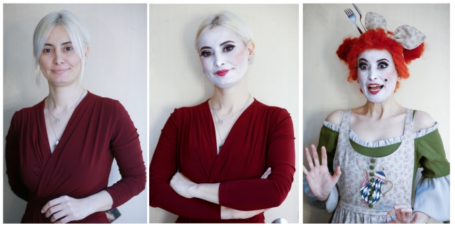 Makyajla değişen yüzler