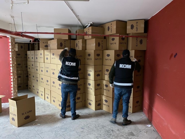 İstanbul ve Tekirdağ'da kaçakçılık operasyonu: 6 gözaltı