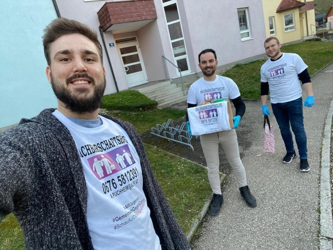 Avusturya’da Kovid-19 ile mücadeleye Türk ve Müslümanlardan destek