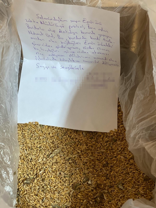 Çiftçi Mehmet'ten duygulandıran davranış