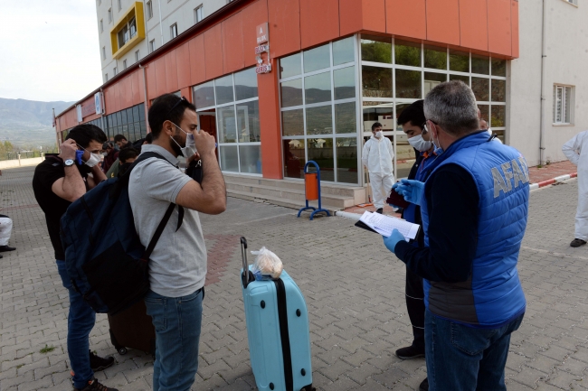 Cezayir'den getirilen Türk vatandaşlarının Tokat'taki karantinası tamamlandı