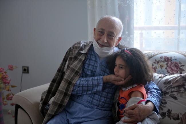 Nezaketi ile örnek olan Burhan amca taburcu edildi