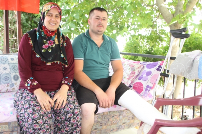 Kaza geçirdi, bebeği kurtuldu: Kendisine çarpan sürücüye teşekkür etti