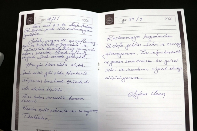 Karantina yurtlarından geriye mektuplar kaldı: Devletime minnettarım