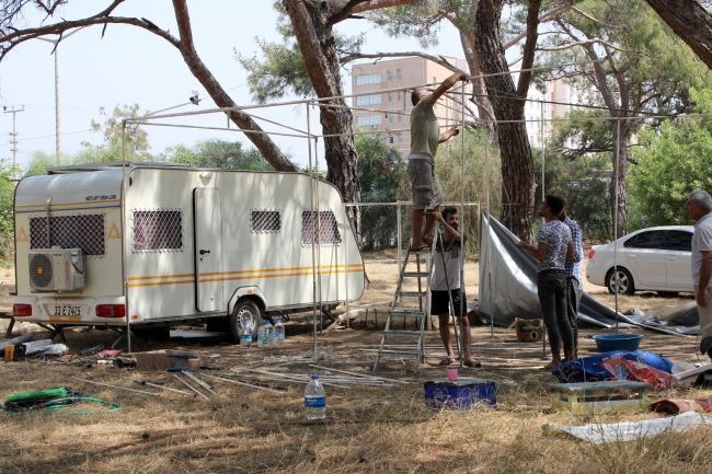 Erdemli Çamlığı Tabiat Parkı yeniden tatilcileri ağırlıyor