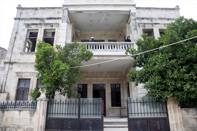 Hatay'da tarihi Meclis binasında restorasyon çalışmaları başladı