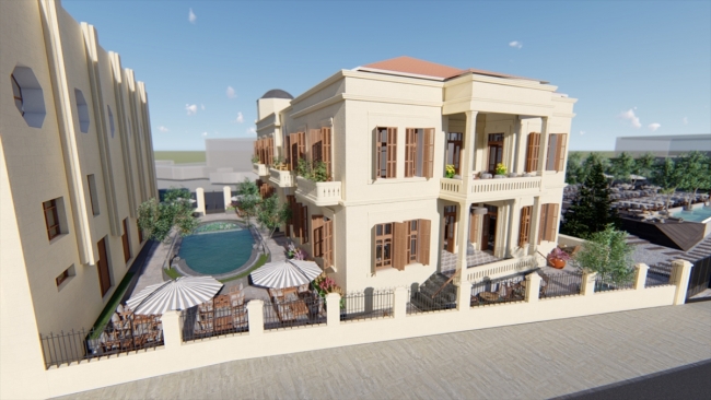 Hatay'da tarihi Meclis binasında restorasyon çalışmaları başladı