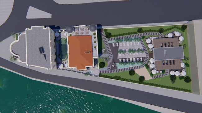 Hatay'da tarihi Meclis binasında restorasyon çalışmaları başladı