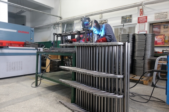 152 yıllık meslek lisesi fabrika gibi çalışıyor